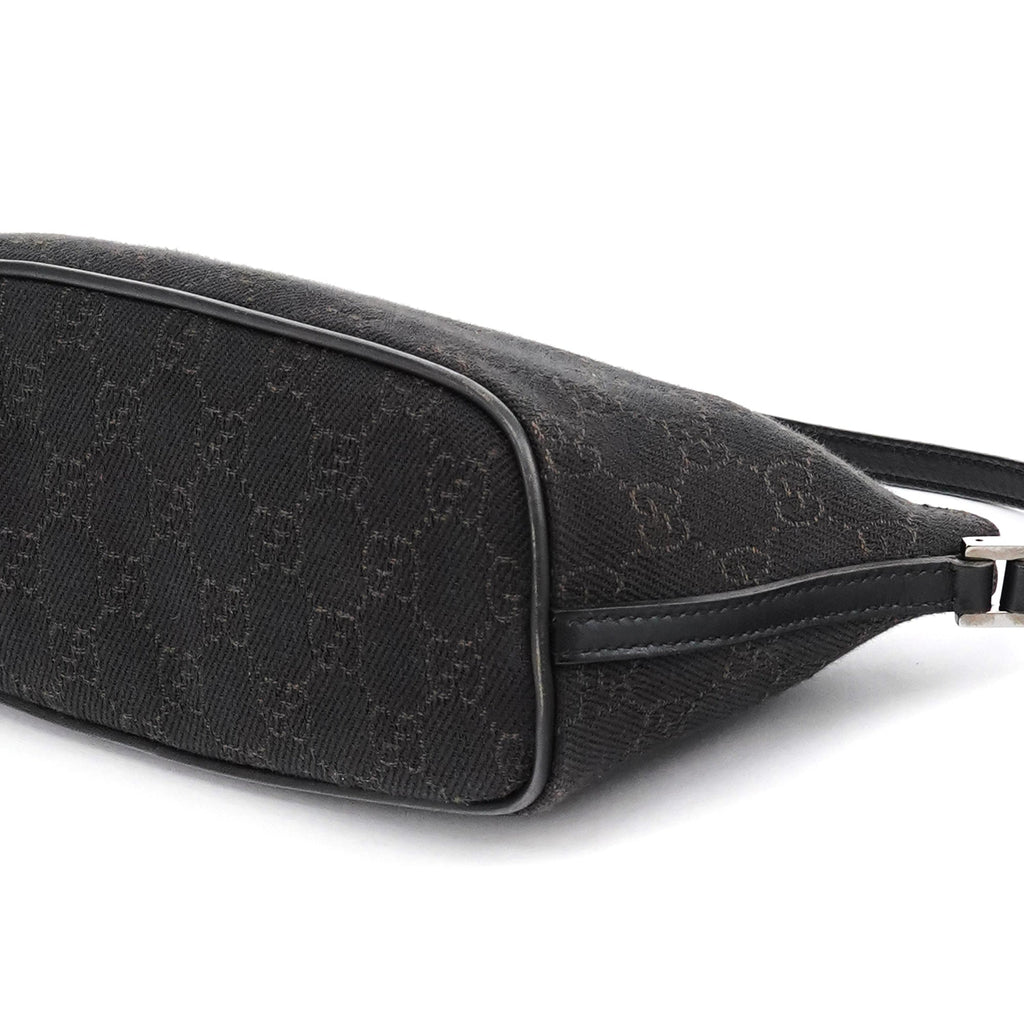 07198 Brown GG Boat Pochette