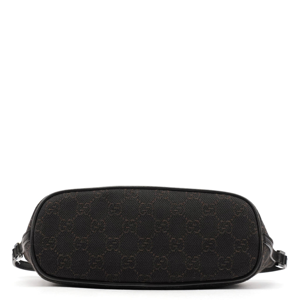 07198 Brown GG Boat Pochette