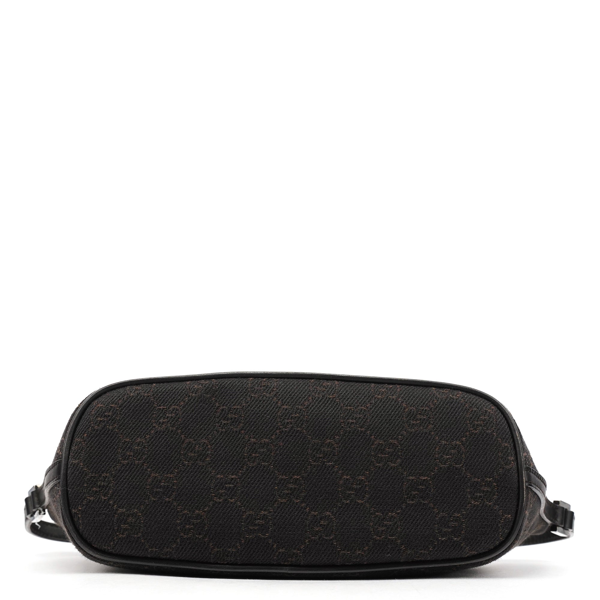 07198 Brown GG Boat Pochette