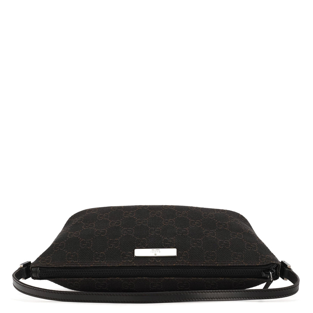 07198 Brown GG Boat Pochette