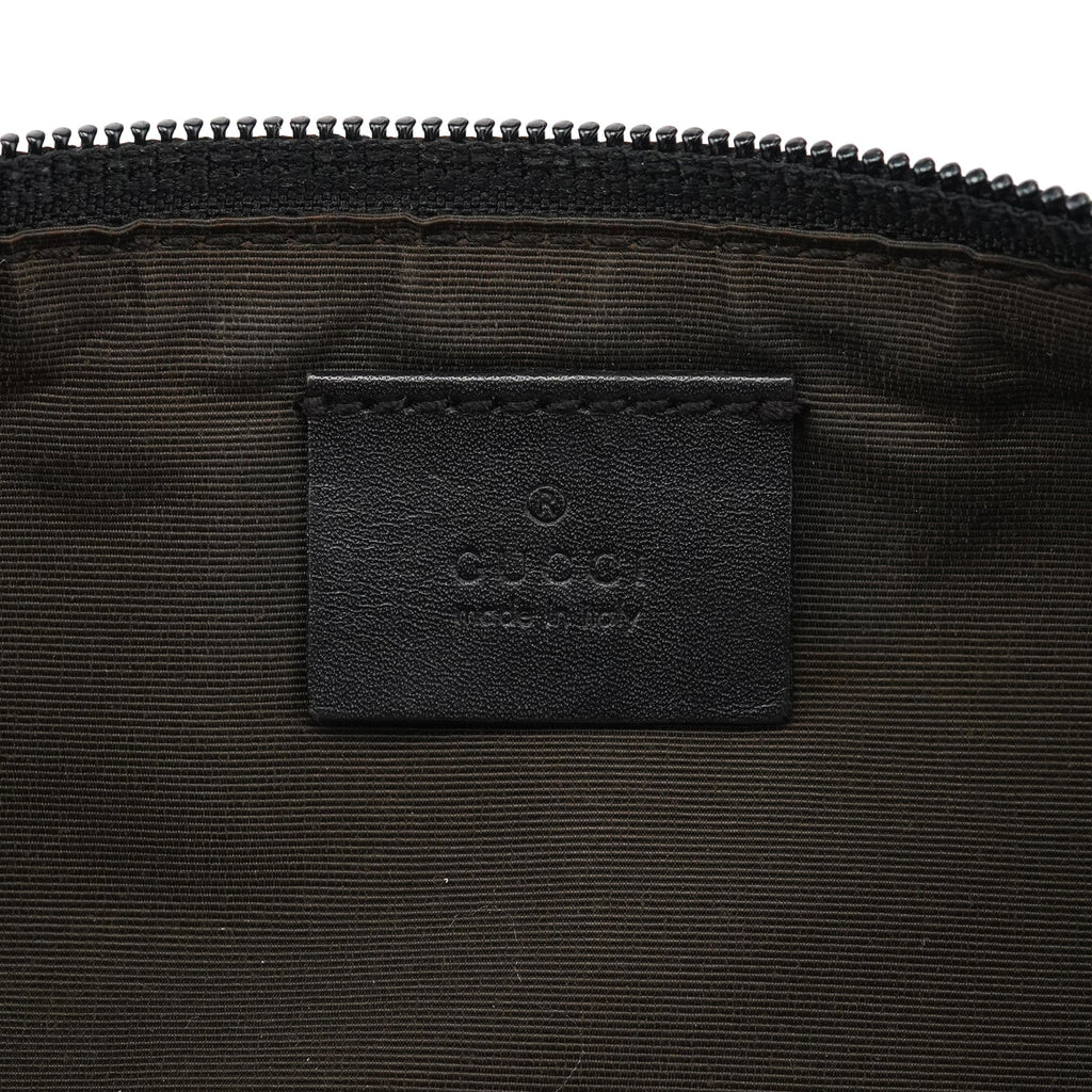 07198 Brown GG Boat Pochette