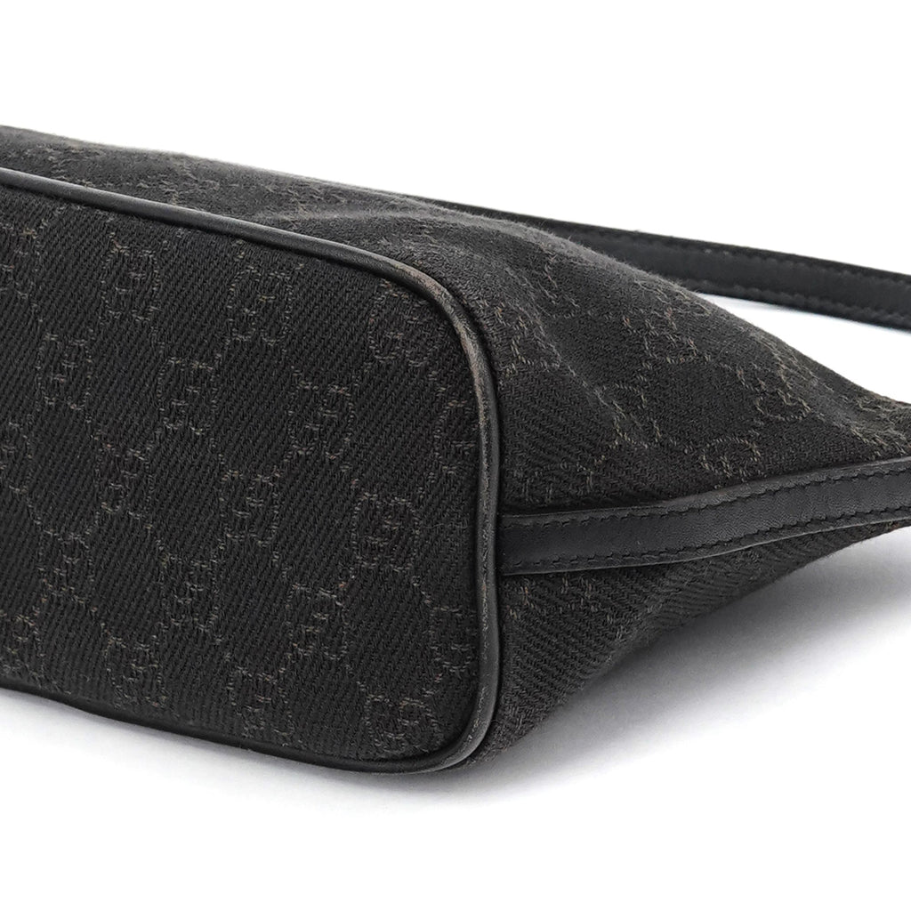 07198 Brown GG Boat Pochette