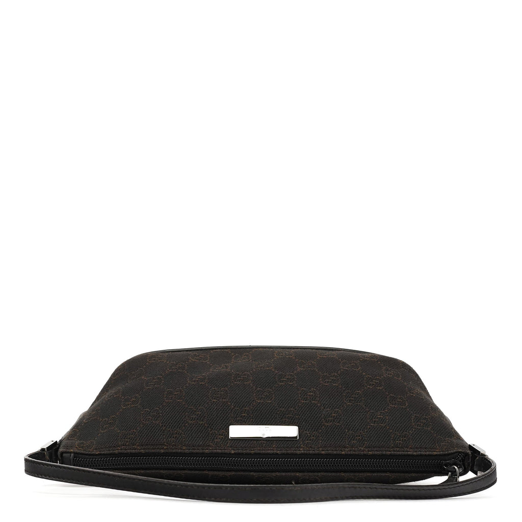 07198 Brown GG Boat Pochette