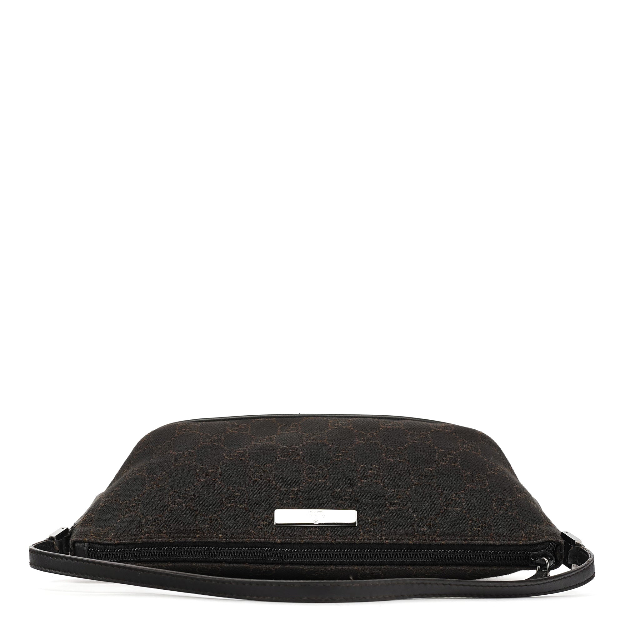 07198 Brown GG Boat Pochette