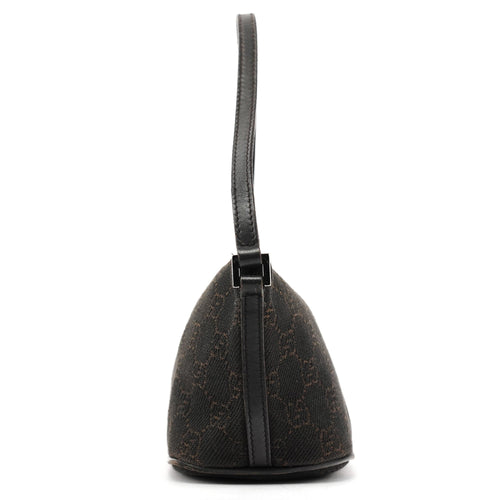 07198 Brown GG Boat Pochette