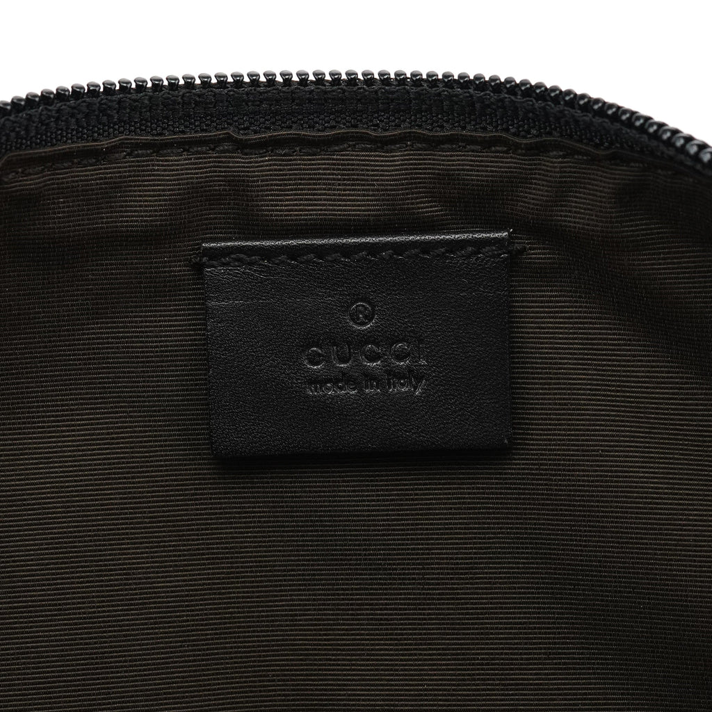 07198 Brown GG Boat Pochette