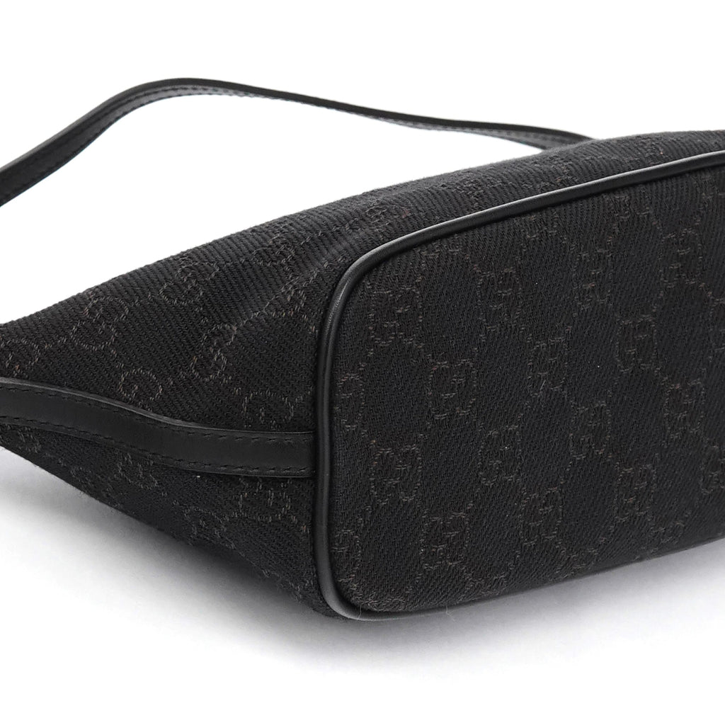 07198 Brown GG Boat Pochette