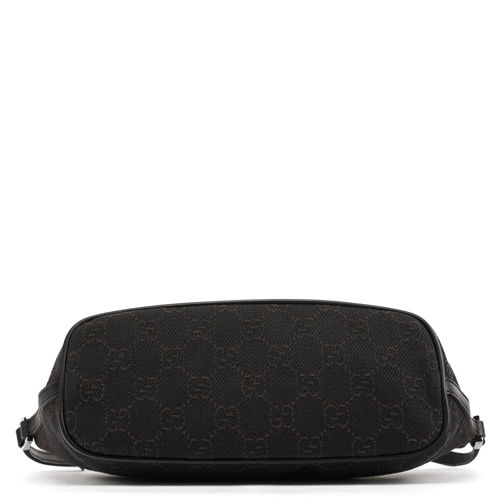 07198 Brown GG Boat Pochette