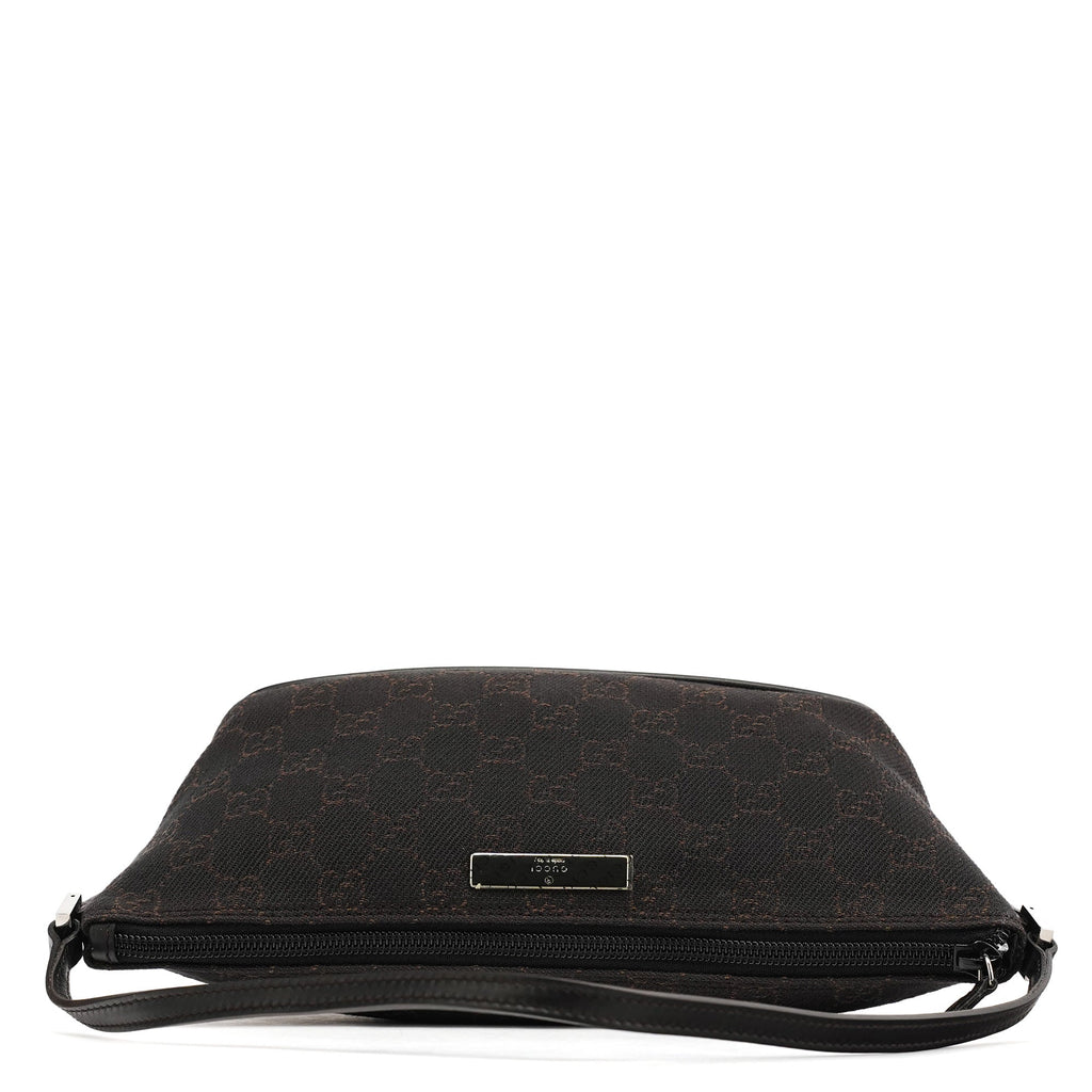 07198 Brown GG Boat Pochette