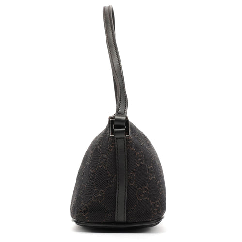 07198 Brown GG Boat Pochette