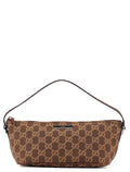 07198 Brown GG Boat Pochette