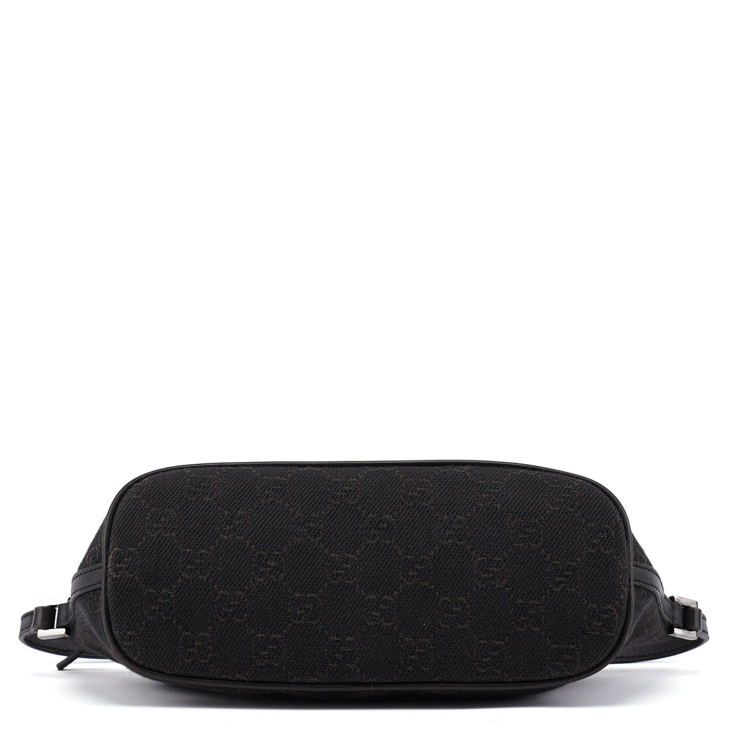 07198 Brown GG Boat Pochette