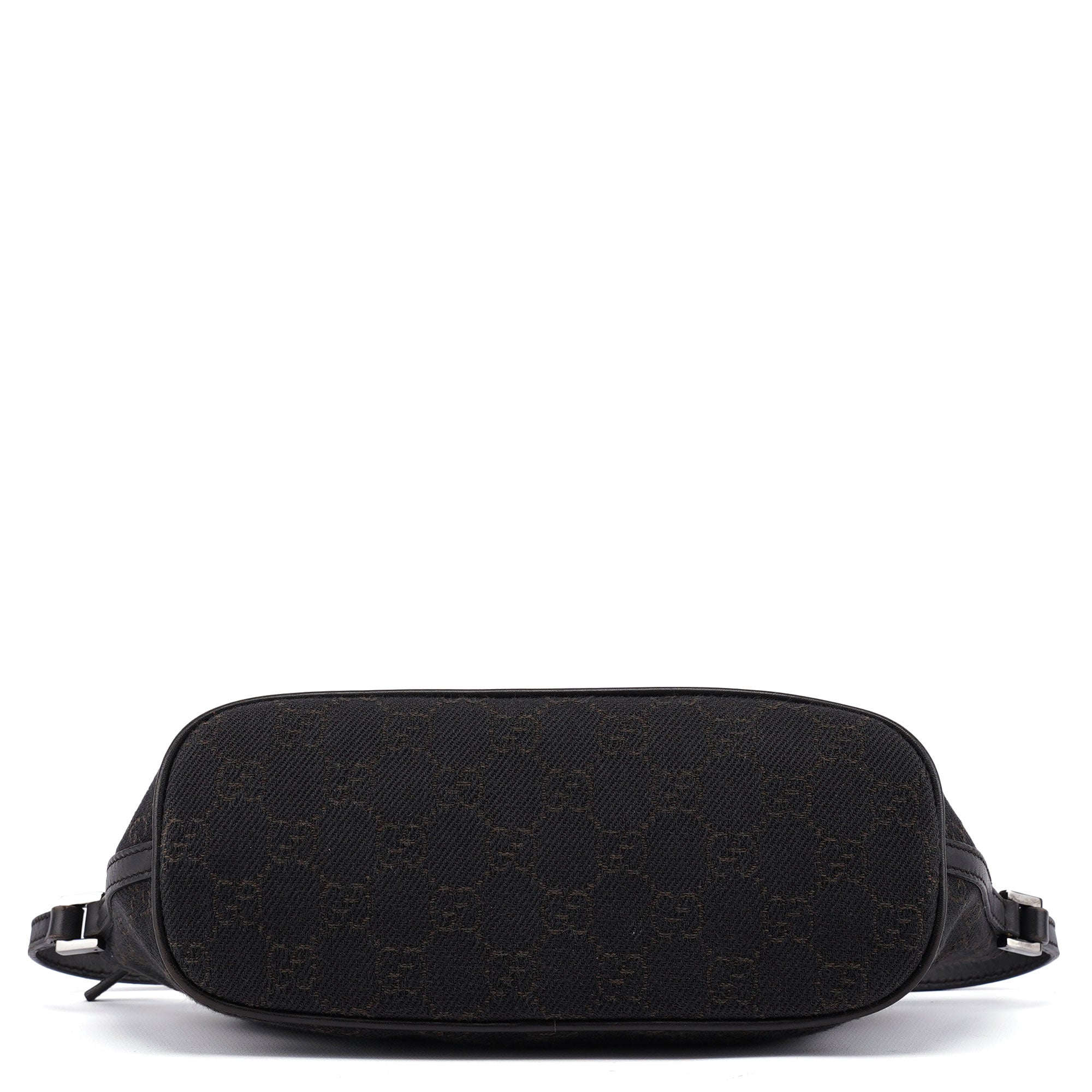 07198 Brown GG Boat Pochette