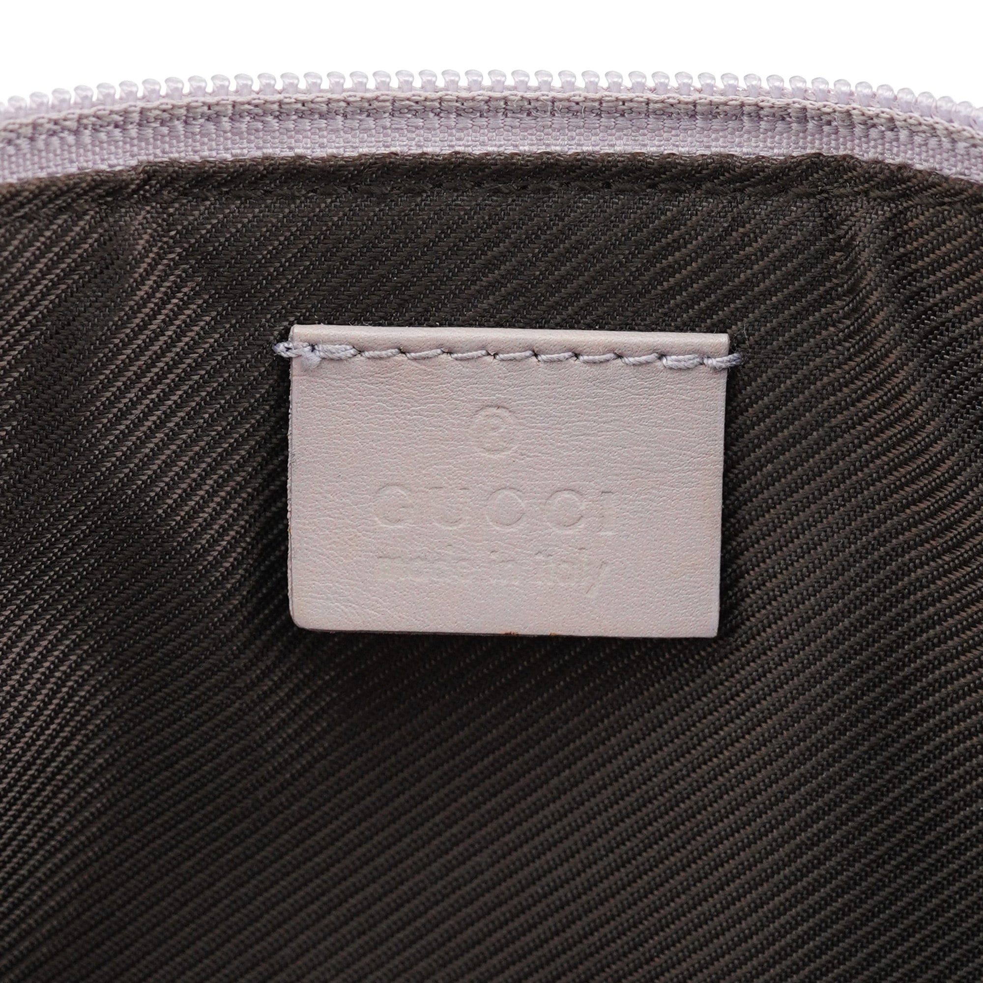 07198 Lavender GG Boat Pochette