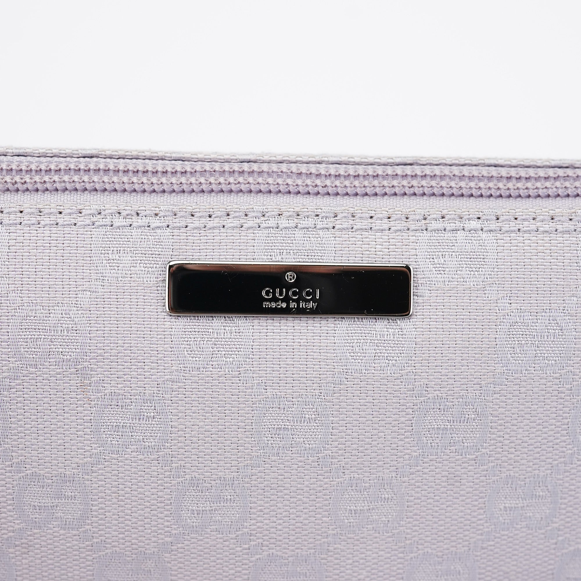 07198 Lavender GG Boat Pochette