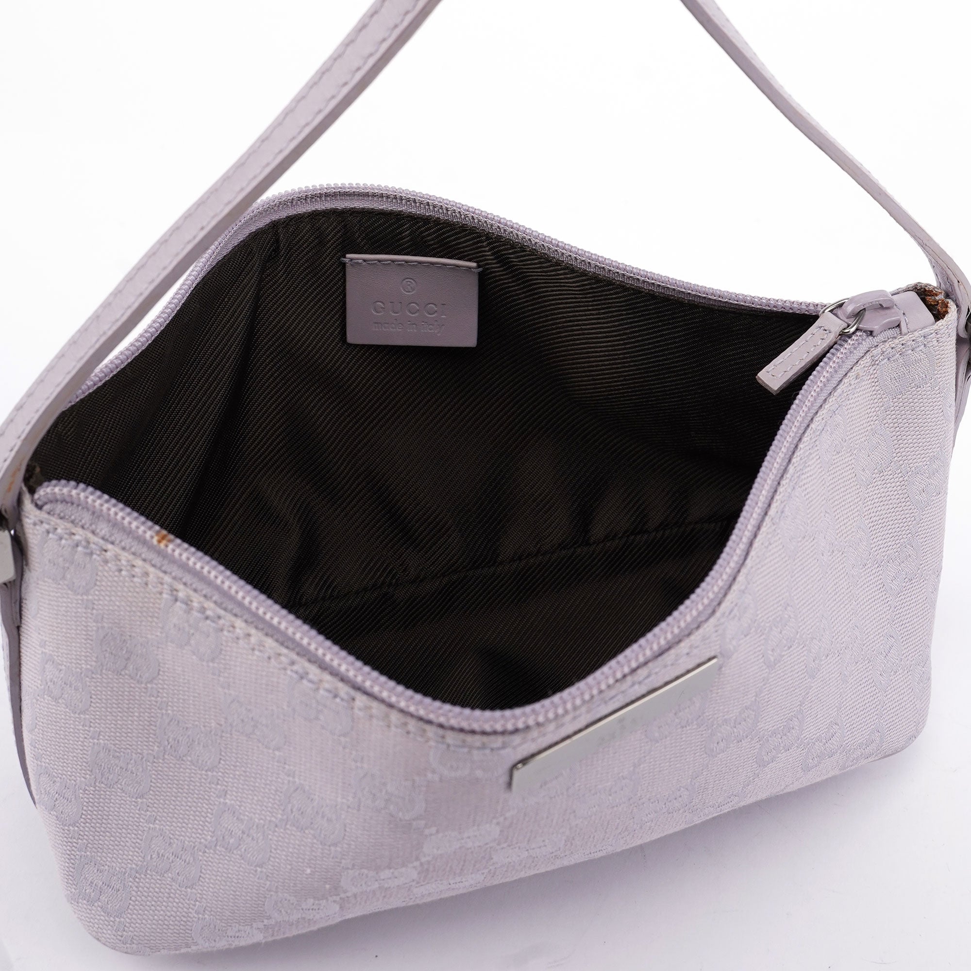 07198 Lavender GG Boat Pochette