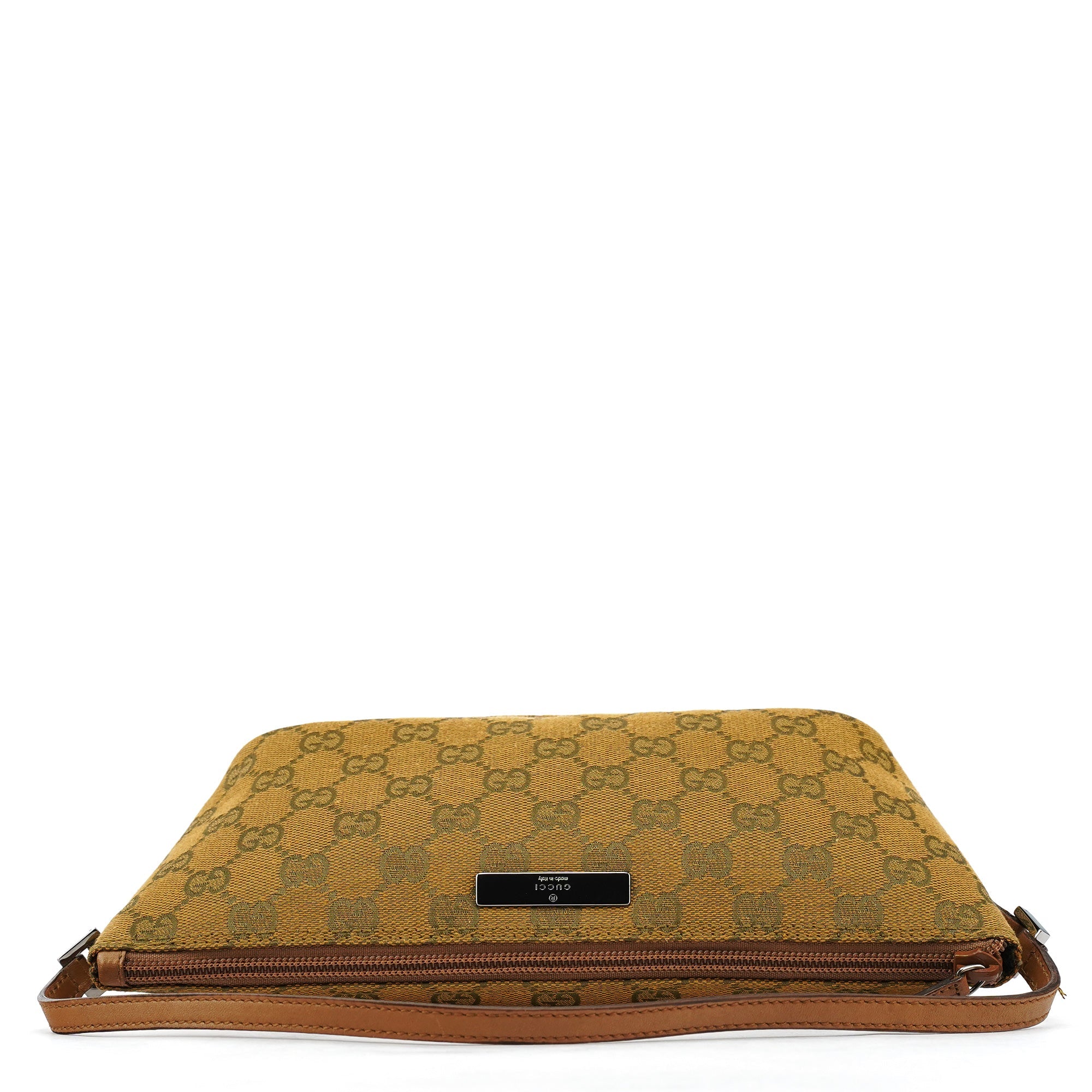 07198 Light Brown GG Boat Pochette