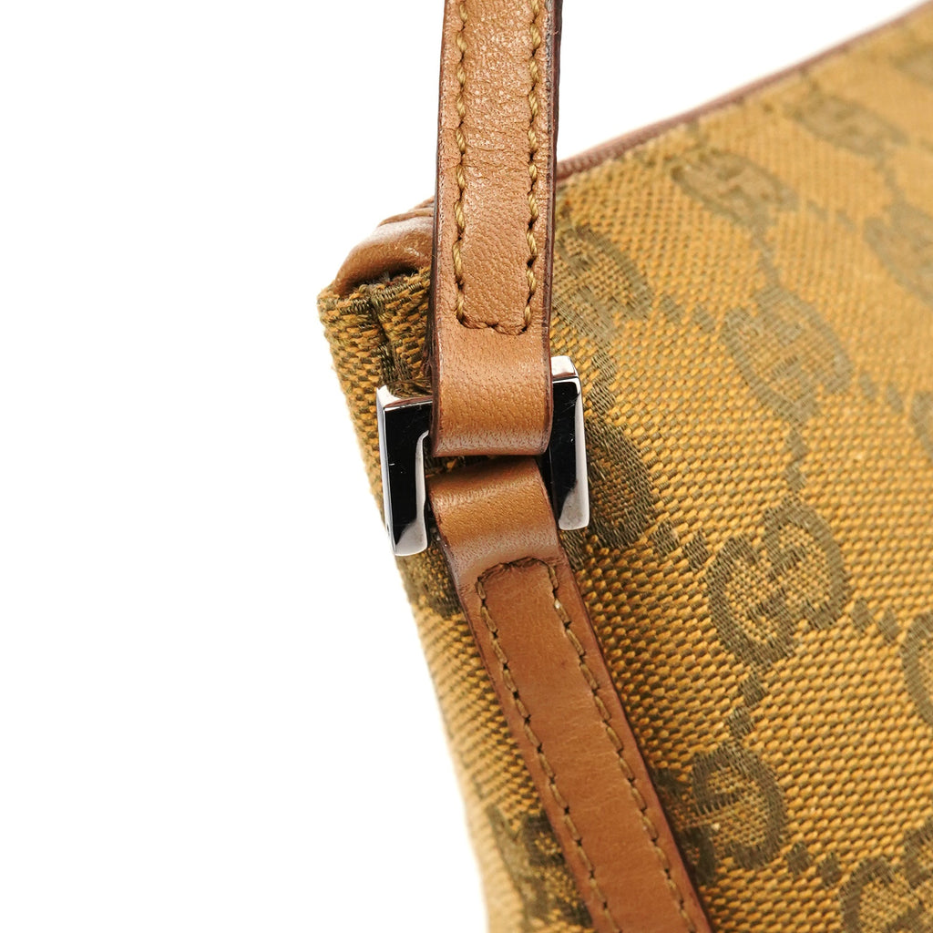 07198 Light Brown GG Boat Pochette