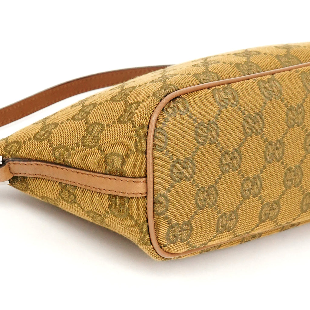07198 Light Brown GG Boat Pochette
