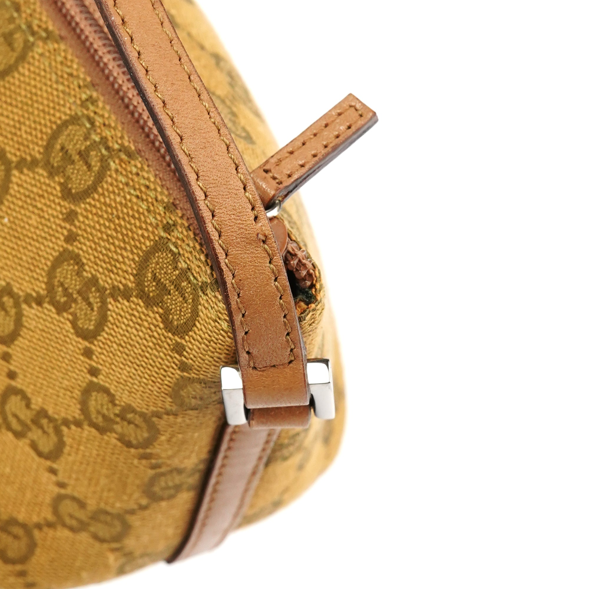 07198 Light Brown GG Boat Pochette