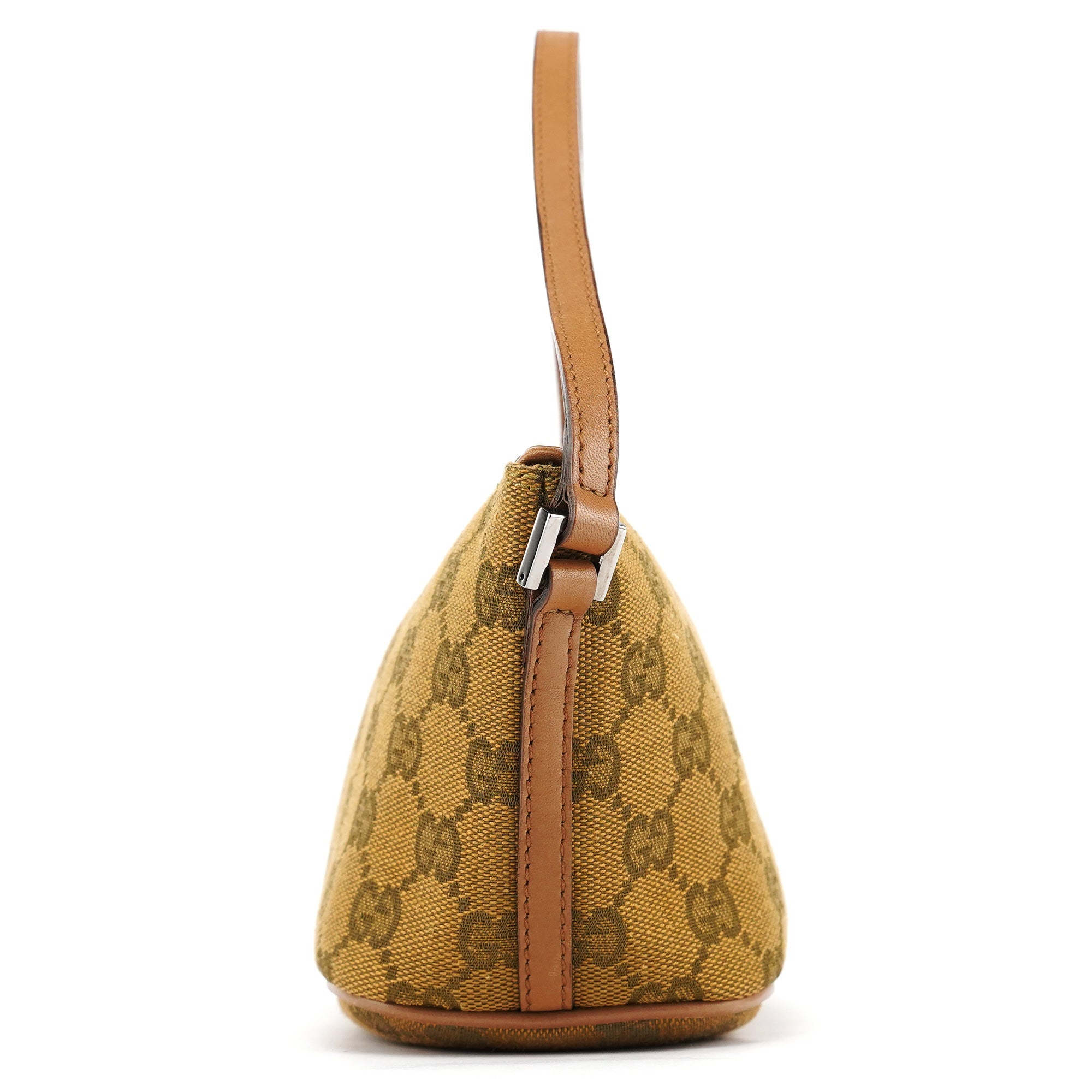 07198 Light Brown GG Boat Pochette