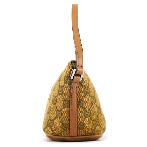 07198 Light Brown GG Boat Pochette