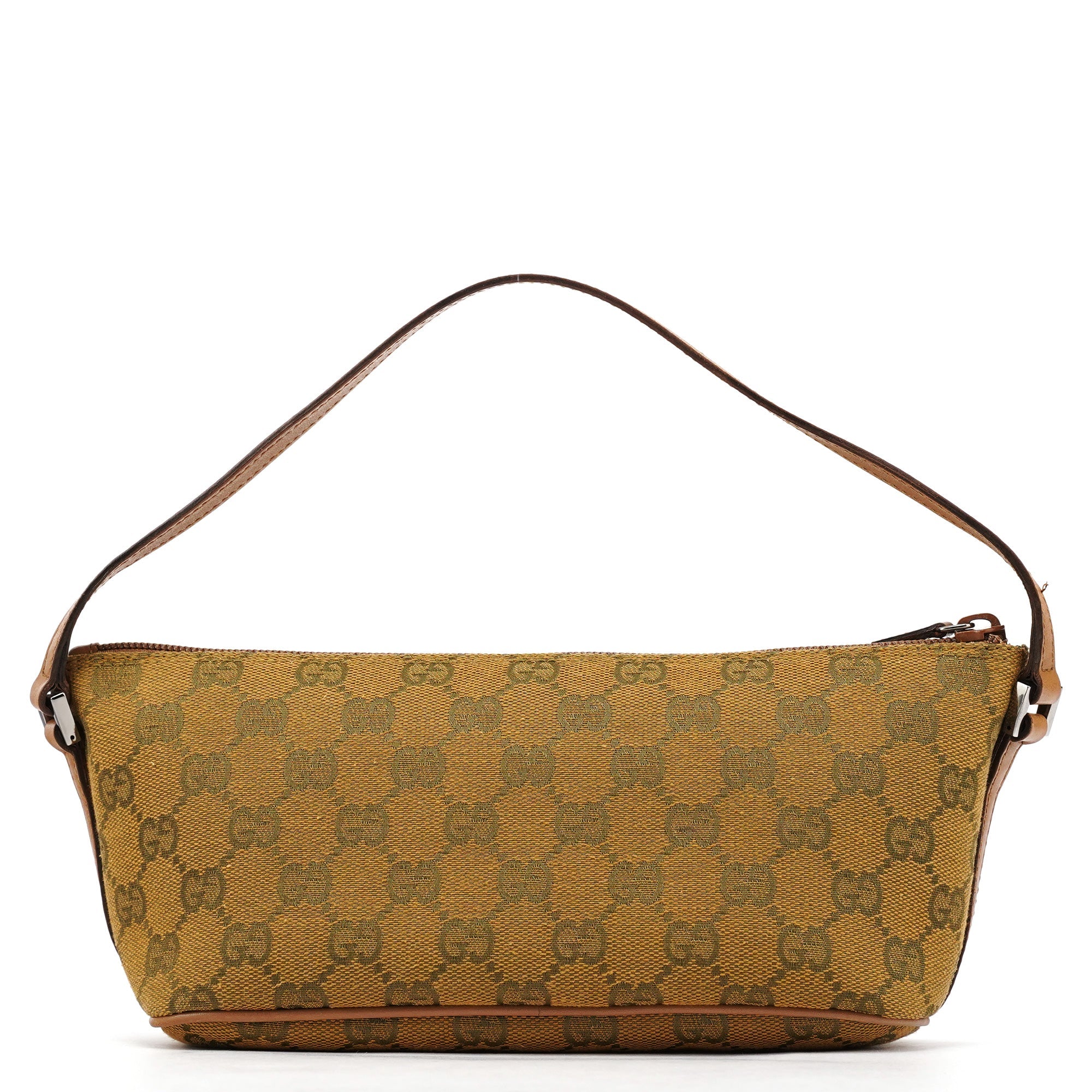 07198 Light Brown GG Boat Pochette