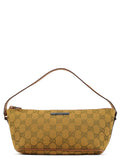 07198 Light Brown GG Boat Pochette