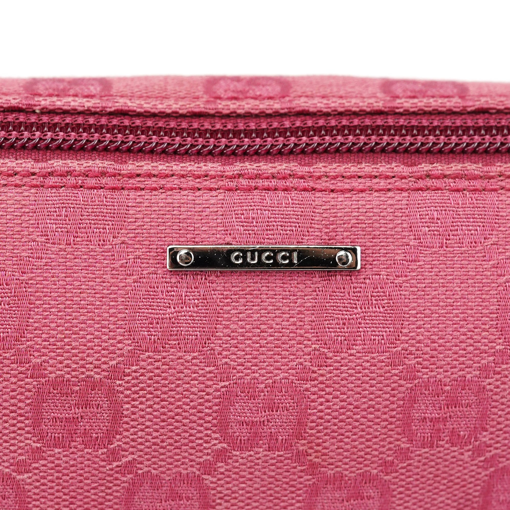 07198 Pink GG Boat Pochette