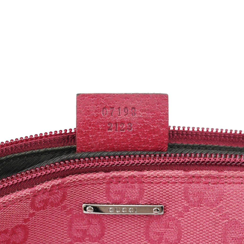 07198 Pink GG Boat Pochette