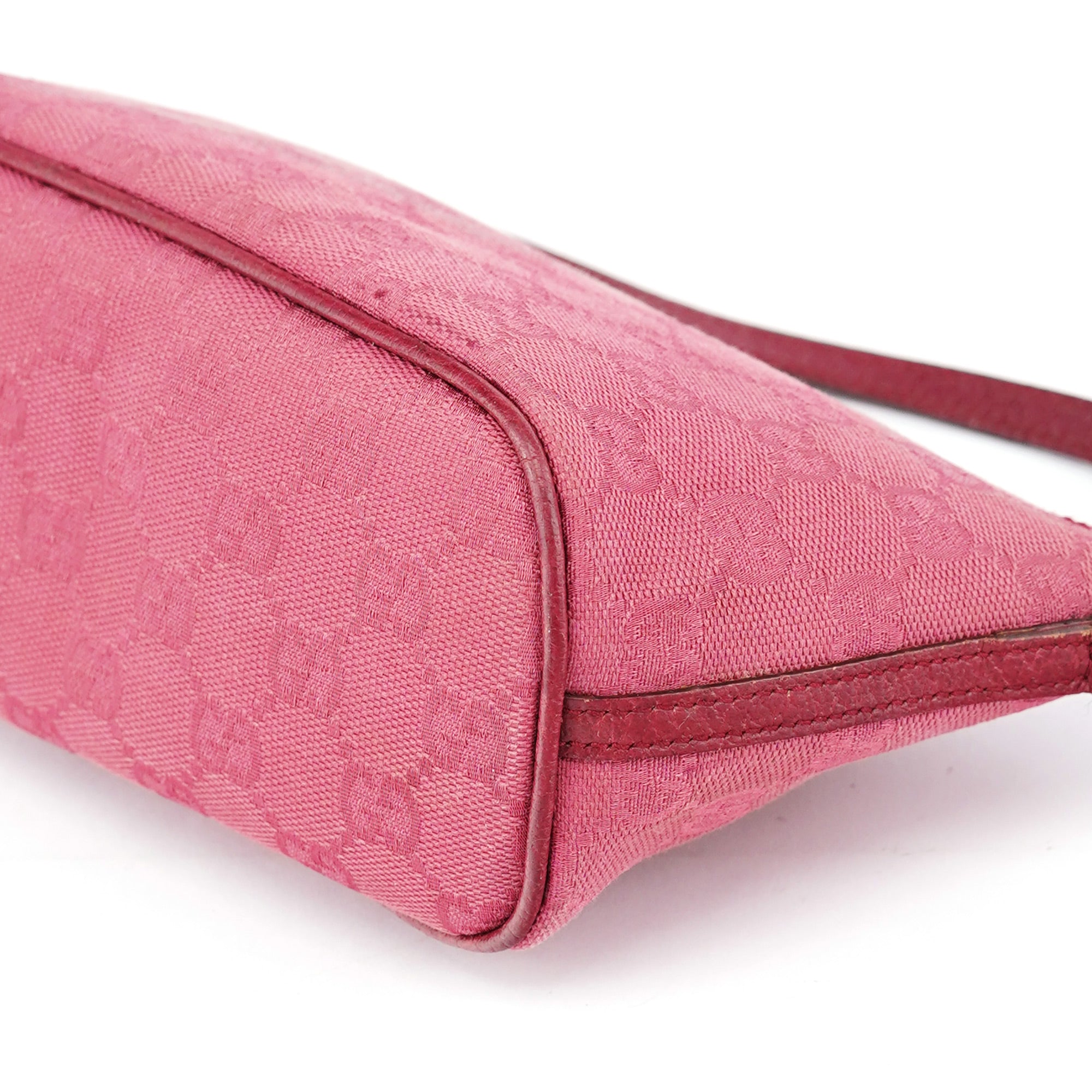 07198 Pink GG Boat Pochette