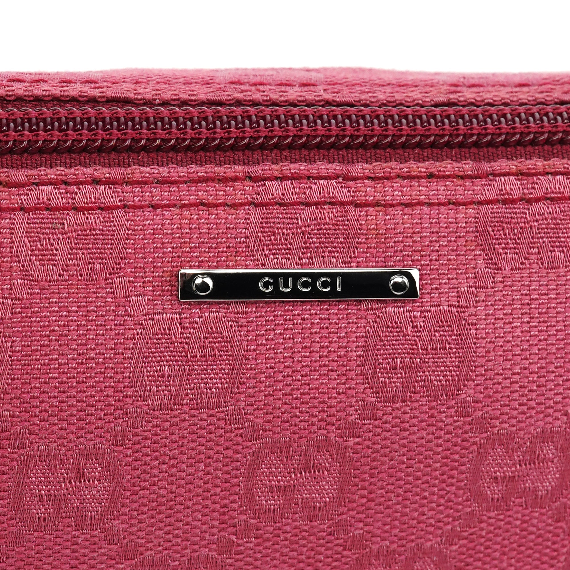 07198 Pink GG Boat Pochette