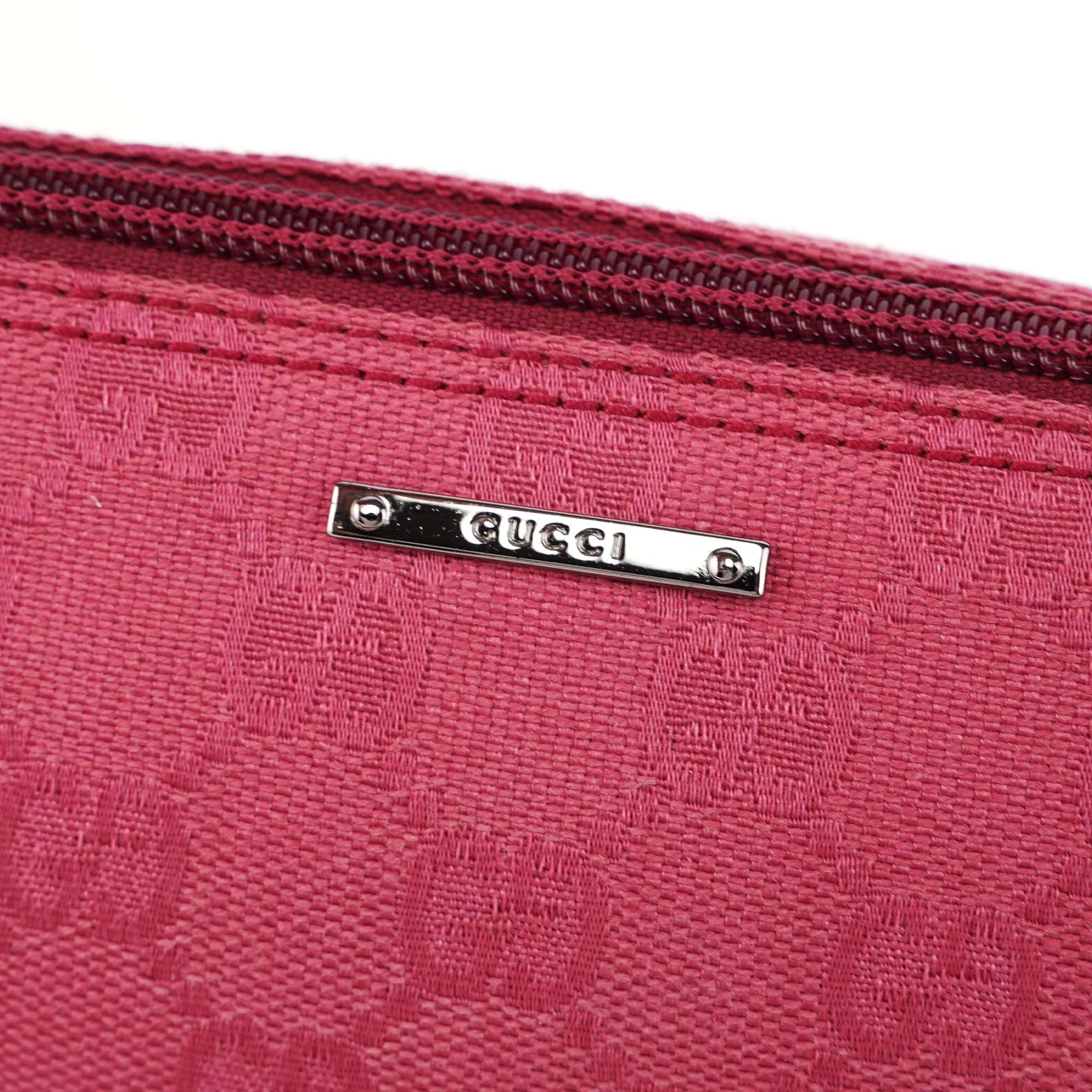 07198 Pink GG Boat Pochette