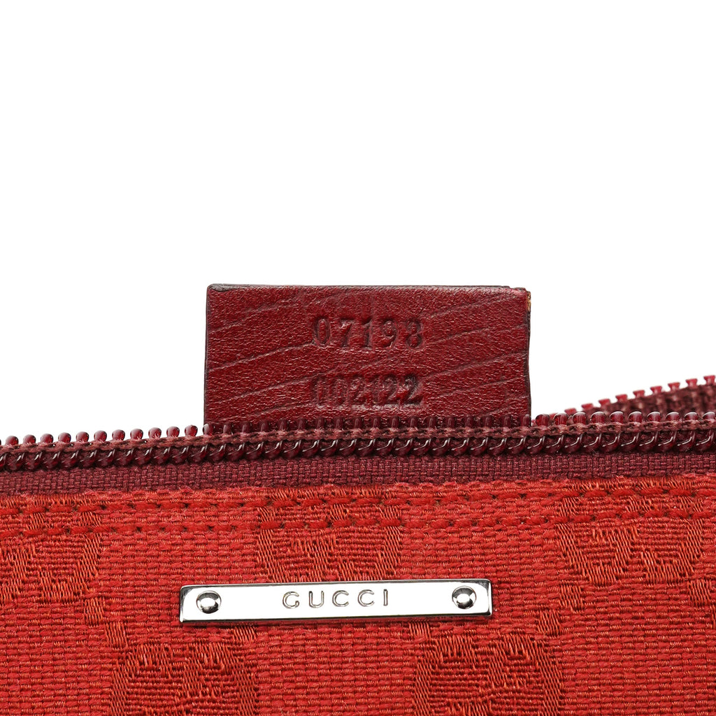 07198 Red GG Boat Pochette
