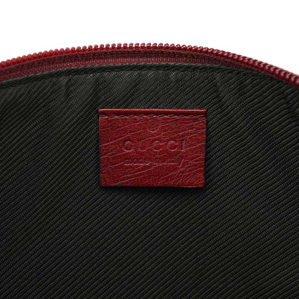 07198 Red GG Boat Pochette