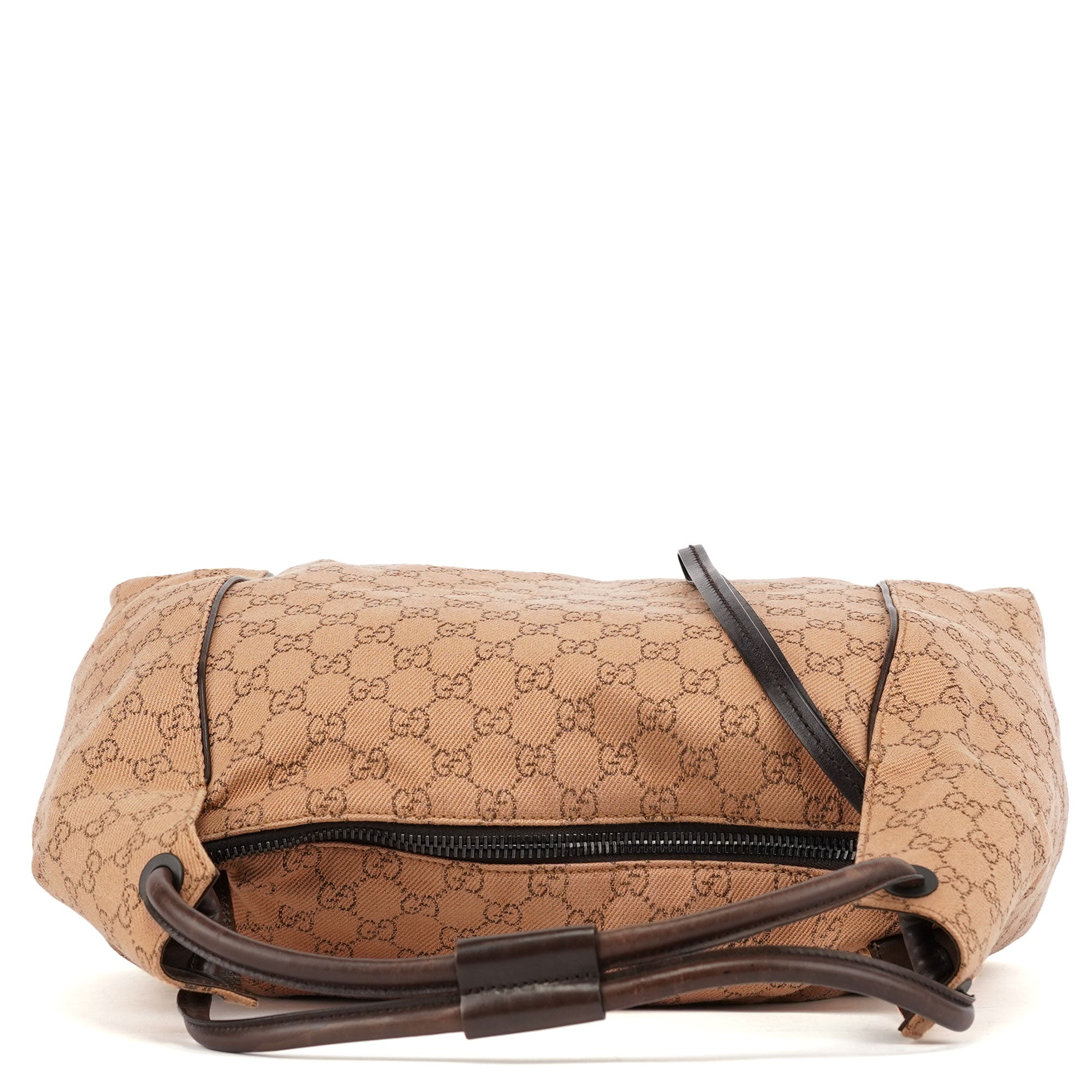 101292 Beige GG Hobo Shoulder Bag
