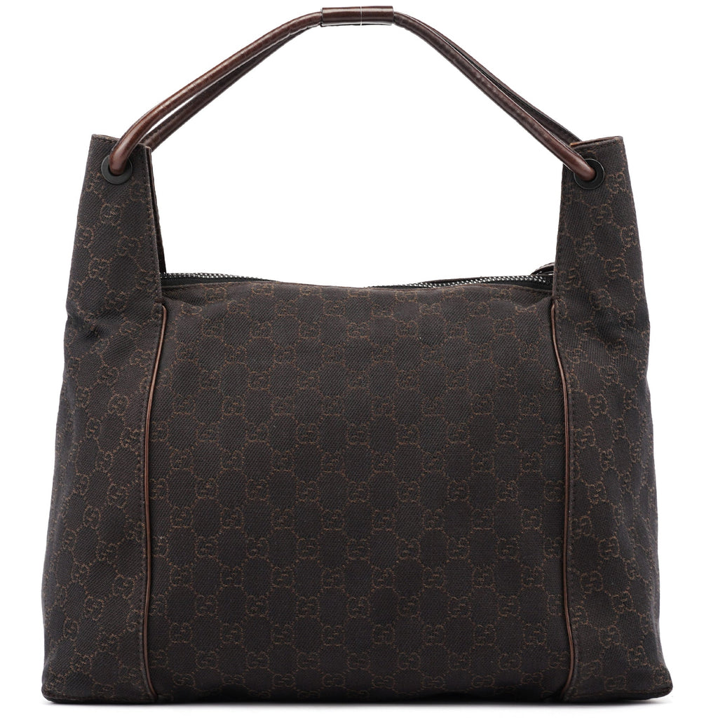 101292 Brown GG Hobo Shoulder Bag