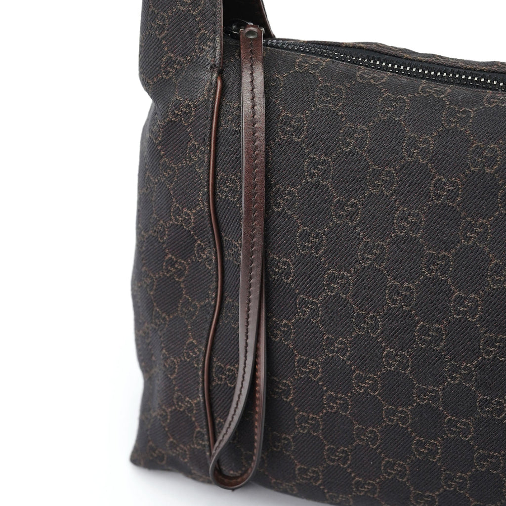 101292 Brown GG Hobo Shoulder Bag