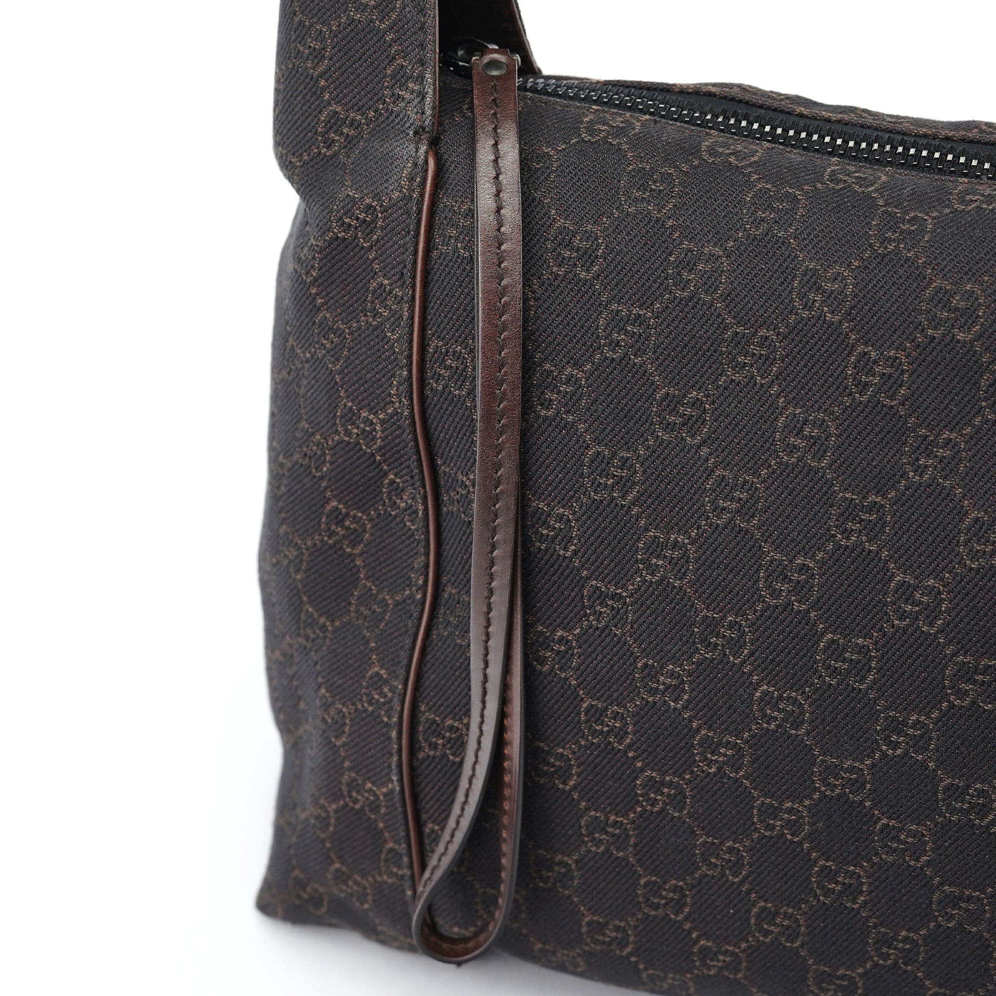 101292 Brown GG Hobo Shoulder Bag
