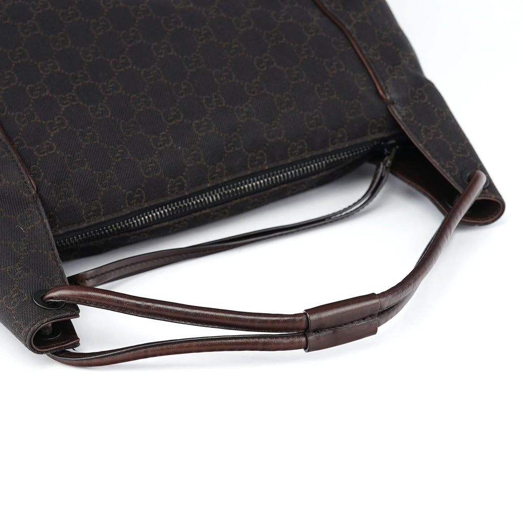 101292 Brown GG Hobo Shoulder Bag