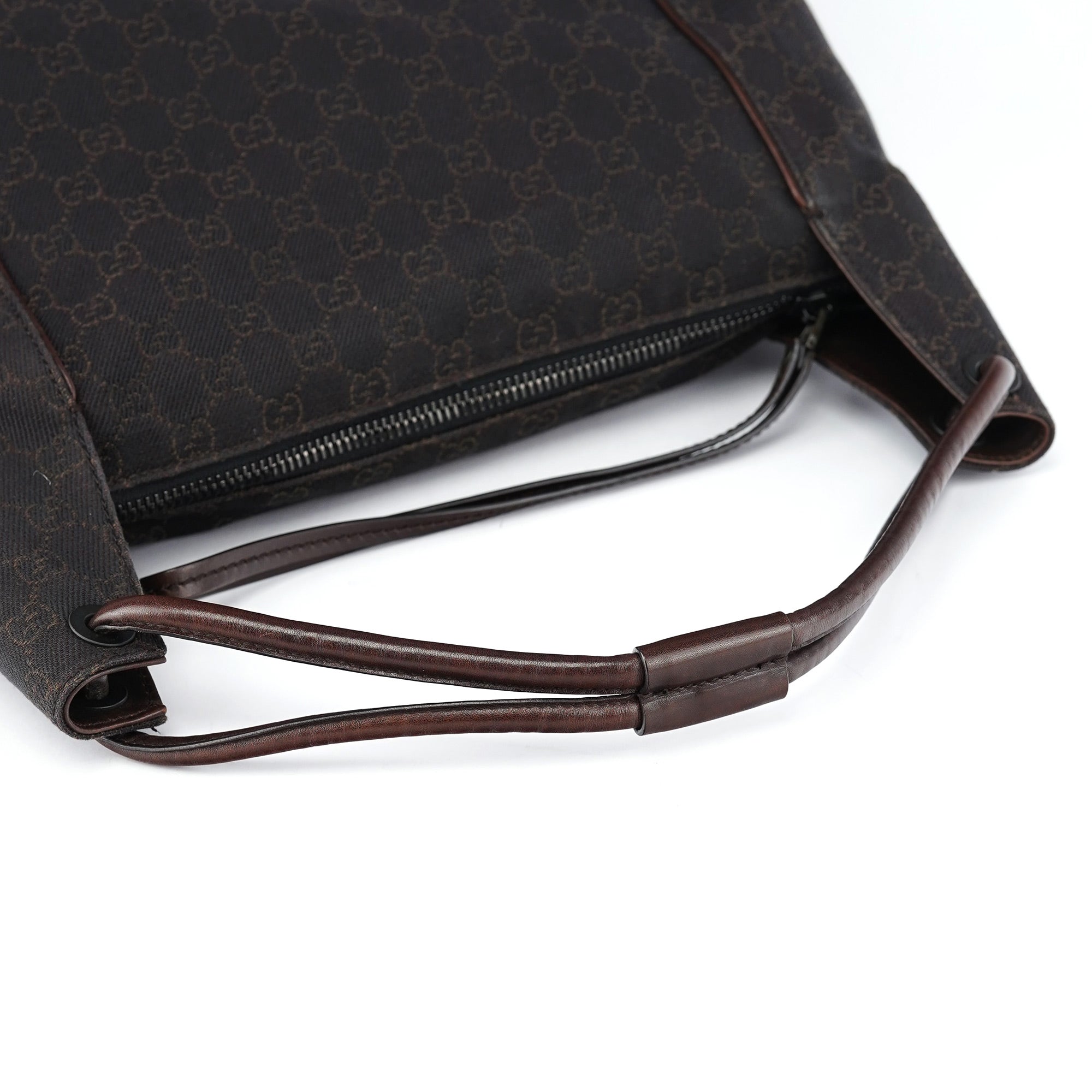 101292 Brown GG Hobo Shoulder Bag