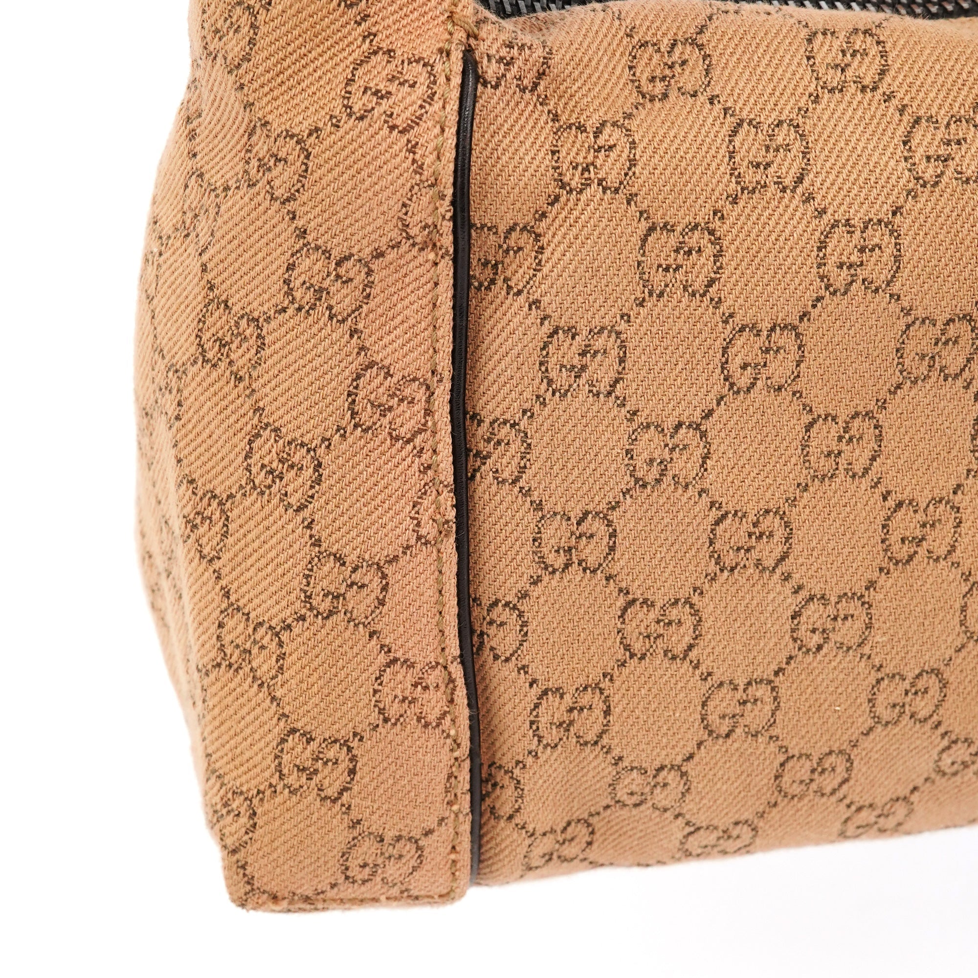 101333 Beige GG Hobo Shoulder Bag