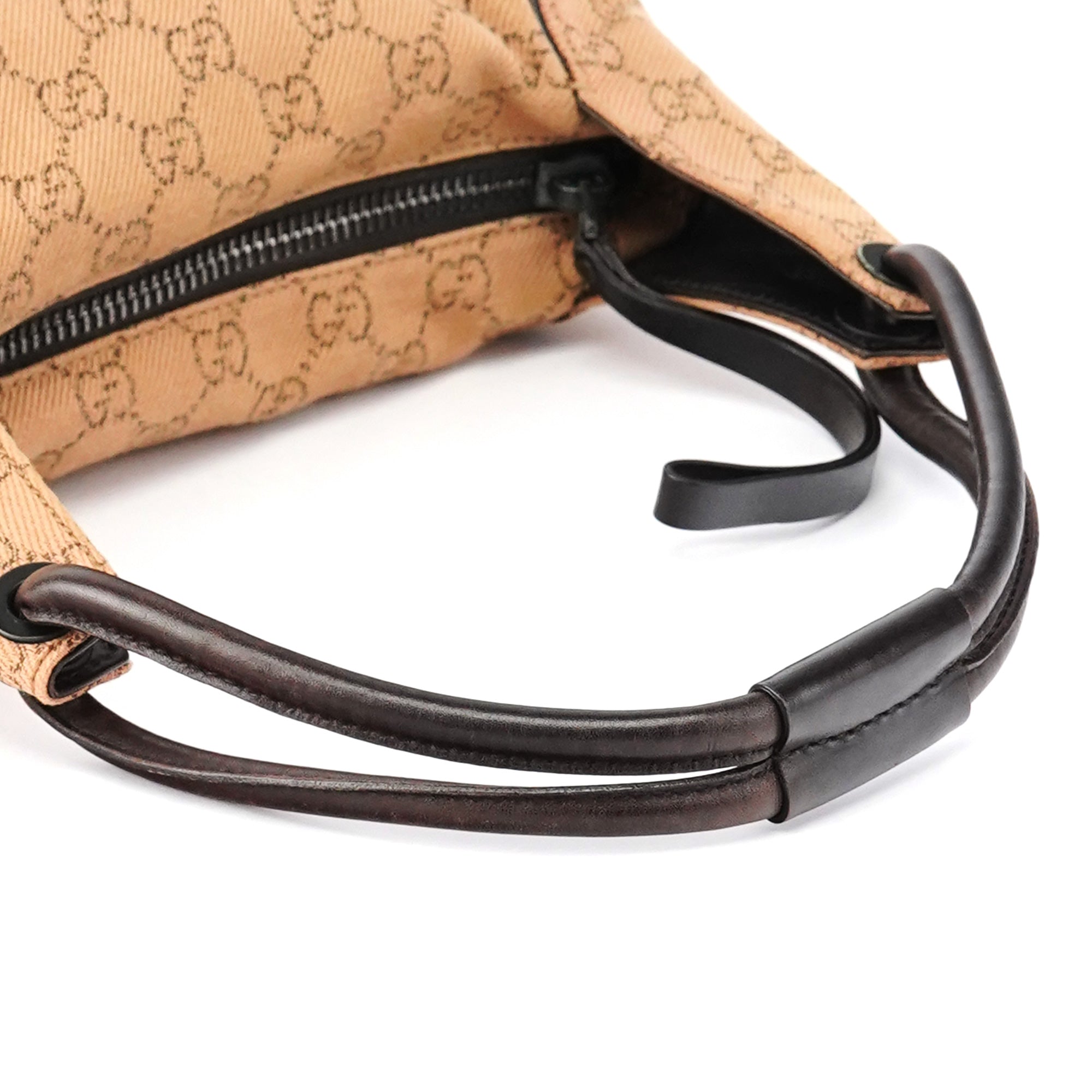 101333 Beige GG Hobo Shoulder Bag