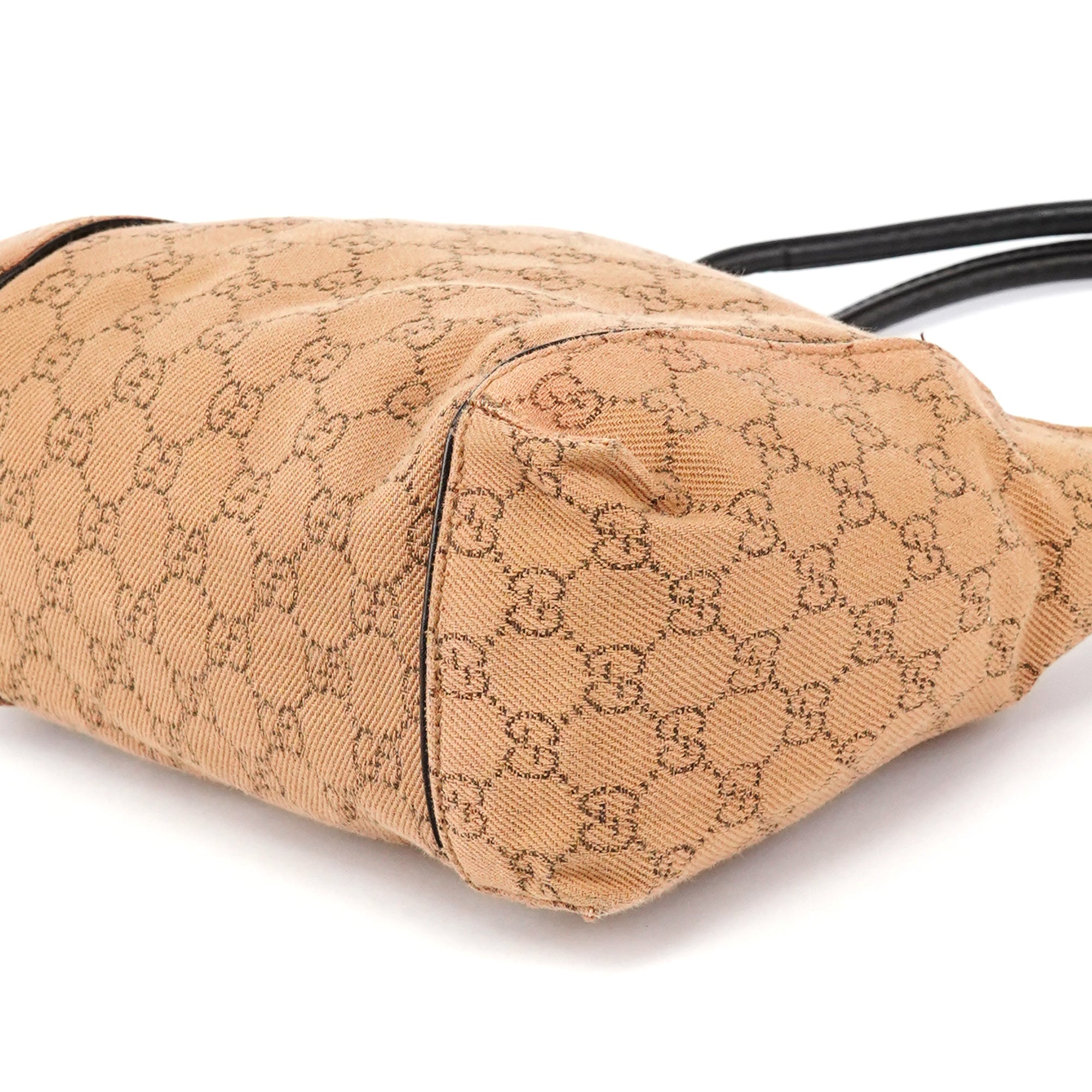101333 Beige GG Hobo Shoulder Bag