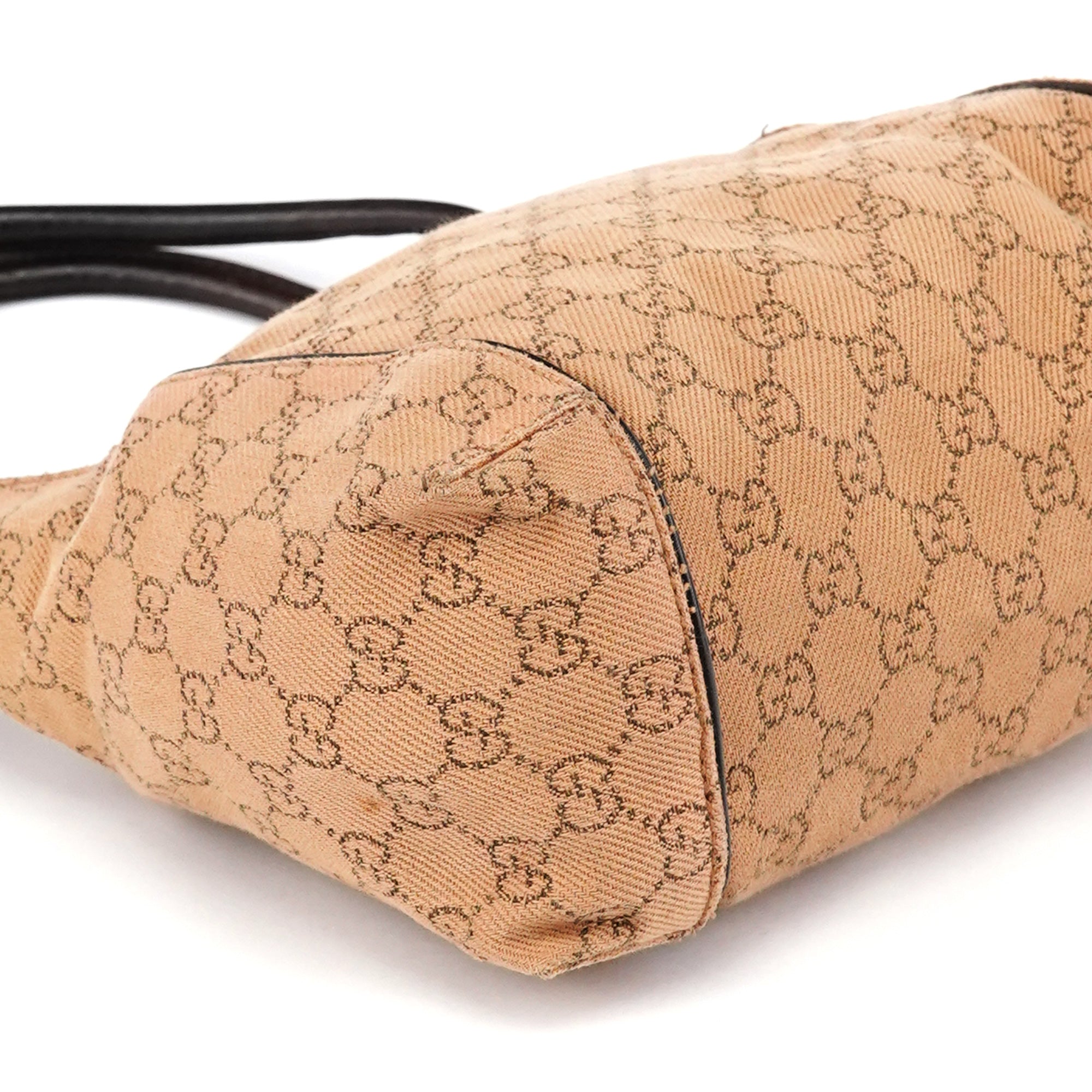 101333 Beige GG Hobo Shoulder Bag