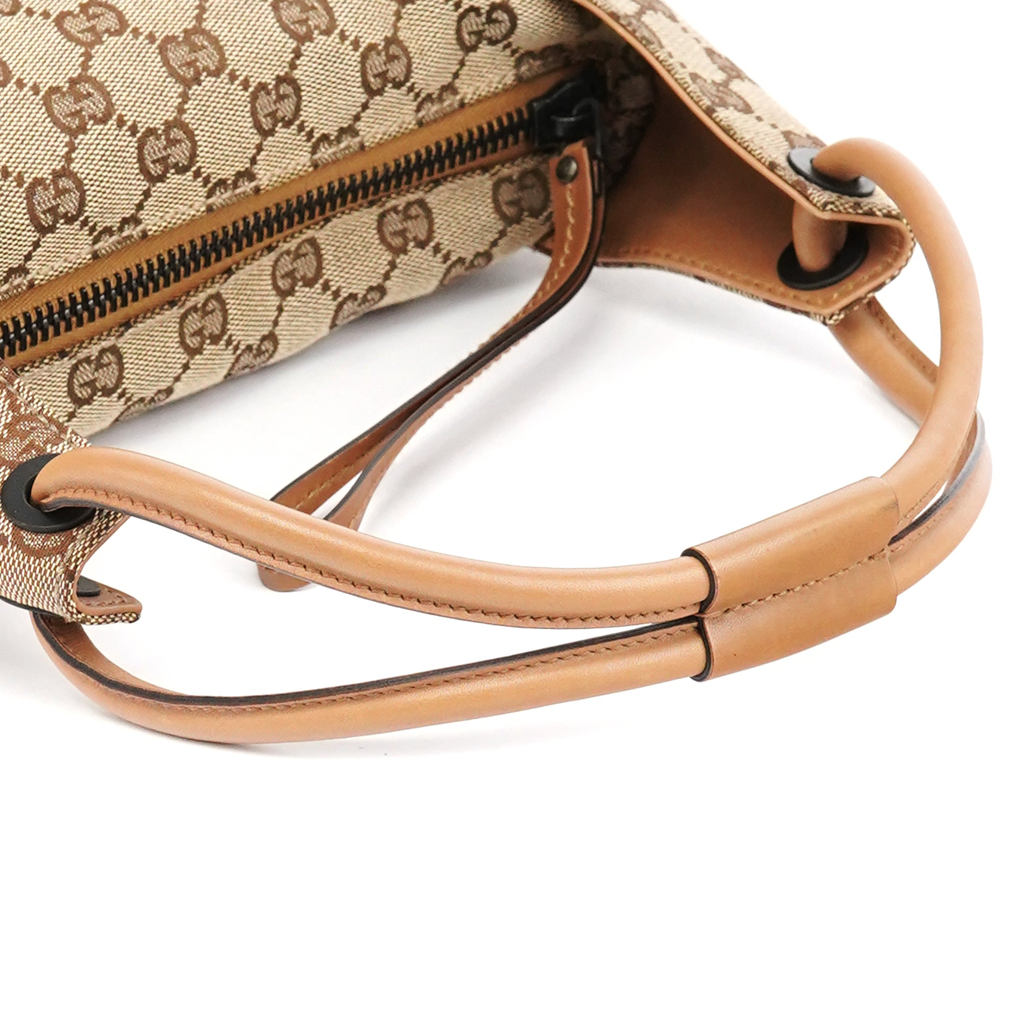 101333 Beige GG Hobo Shoulder Bag