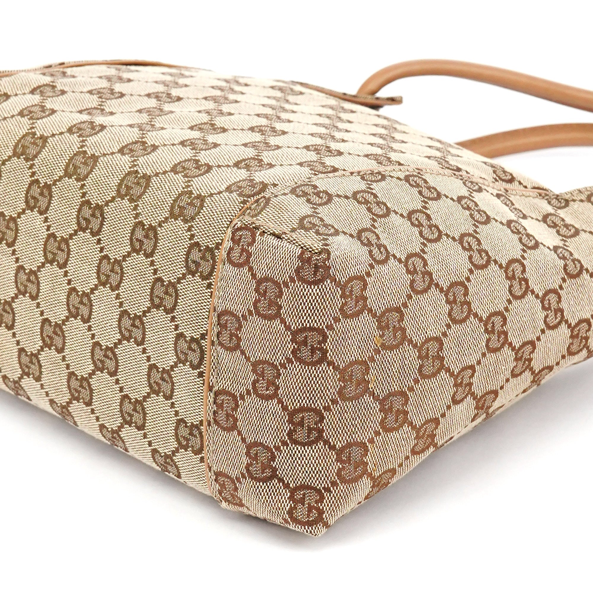 101333 Beige GG Hobo Shoulder Bag