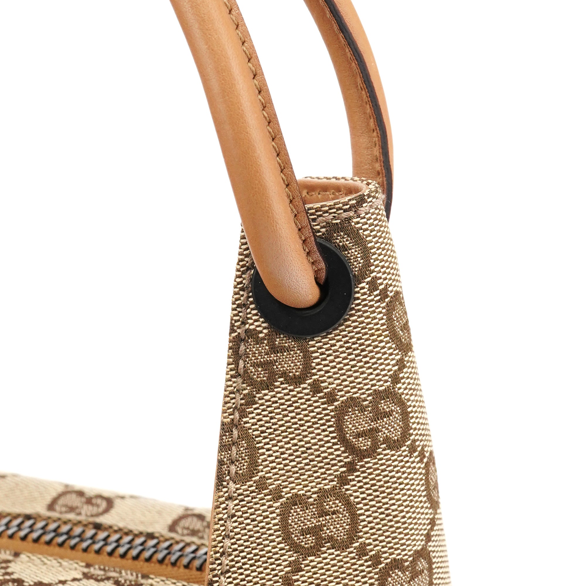 101333 Beige GG Hobo Shoulder Bag