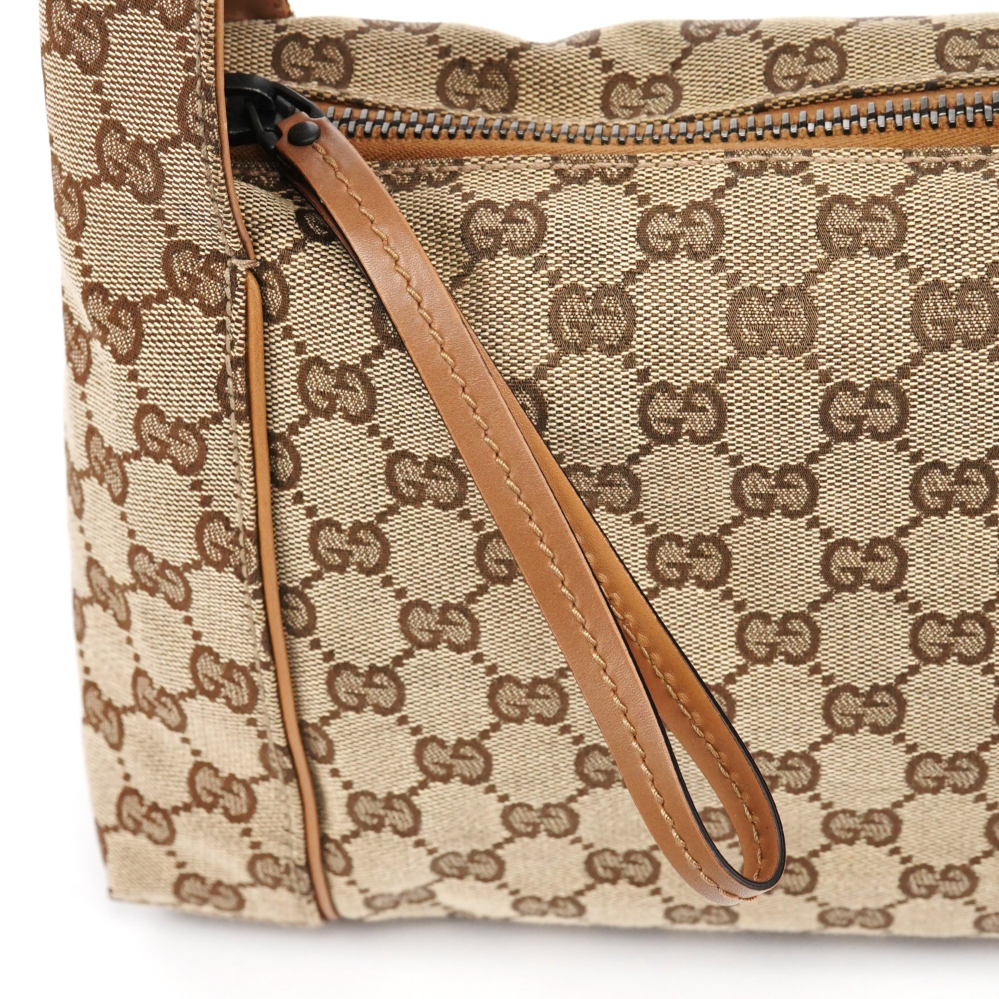 101333 Beige GG Hobo Shoulder Bag