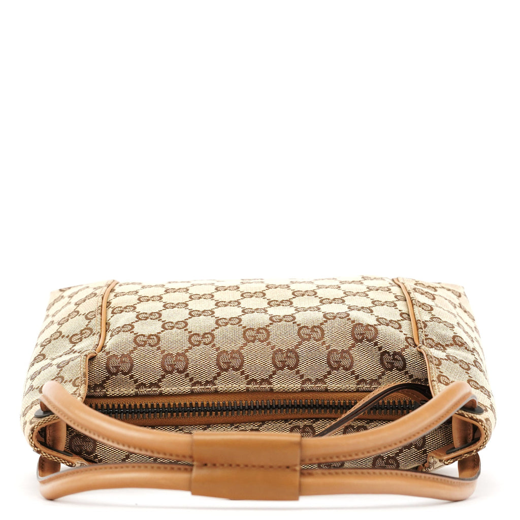 101333 Beige GG Hobo Shoulder Bag